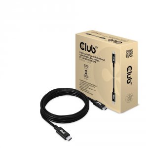 Club CAC-1578 Usb4 Gen 3x2 C M-m 2m6.56ft Cable