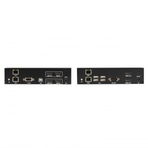 Black KVXLCH-200 Kvm Ext Catx -4k Dh Hdmi Usb2 Ser Aud