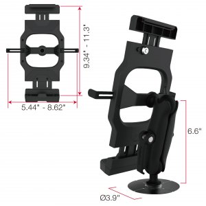 The MNU321 Axtion Lockdown Universal Holder Whd Universal Adhesive Mou