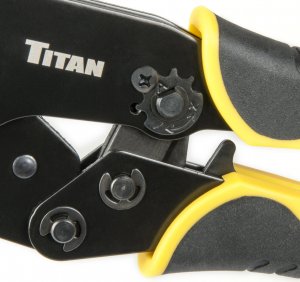 Titan 11956 Ratcheting Spark Plug Connector Crimper