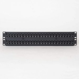 International ICMPP48CP6 48-port Cat 6 Feed-thru Patch Panel - 2 Rms