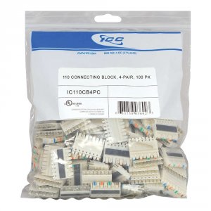 International IC110CB4PC 110 Connecting Block 4-pair 100 Pack - Ethern