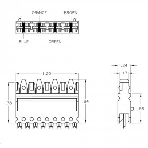 International IC110CB4PC 110 Connecting Block 4-pair 100 Pack - Ethern