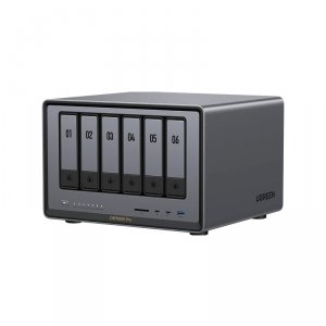 Ugreen 25898 Nasync Dxp6800 Pro 6-bay Desktop Nas, Intel I5 1235u 10-c