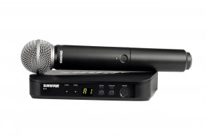 Shure BLX24/SM58-J11 Vocal System With (1) Blx4 Wir