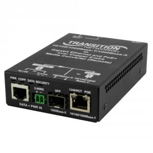 Transition EO2PD4052-111 Ip Gb Poe+ Over 2-wire, Remote Unit