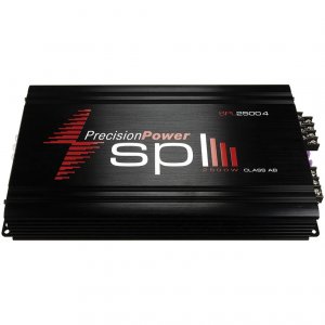 Power SPL25004 2500w Max 4-channel Precision Amplifier