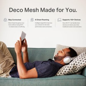 Tplink Deco BE25-1-pack Be5000 Wholehm Mesh Wf7