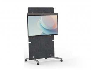 Neat NEATBOARD50-ADPTSTAND Conferencing Rolling Adaptive Floor Stand B