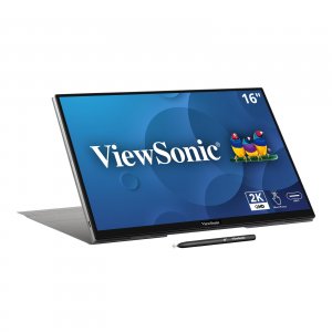 Viewsonic TD1656-2K 16in Portable Wqxga Ips Touch Monitor With 65w Usb