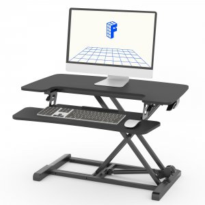 Flexispot M7-E-32B 32 Wide Sit-stand Desk Riser