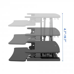 Flexispot M7-E-28B 28 Wide Sit-stand Desk Riser