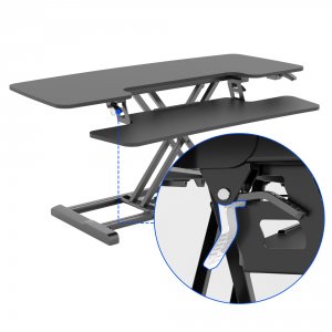 Flexispot M7-E-42B 42 Wide Sit-stand Desk Riser