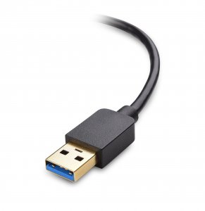 Cable 103046-BLK Usb 3.0 To Hdmidvi Adapter Up To 2560x1440 In Black