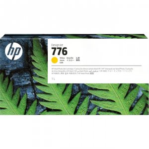 Original Hp 1XB14A Hp 776b 1l Yellow Ink Cartridge