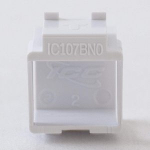 International IC107BNVWH 100 Pack White Blank Modules For Custom Proje