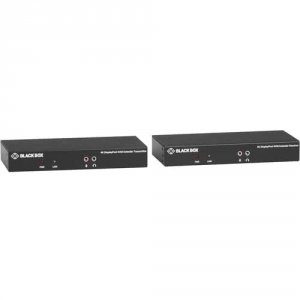 Black KVXLCDPF-100-SFPBUN1 Black Box, Kvm Ext Fbr 4k Sh Dp Usb 2.0 Hub