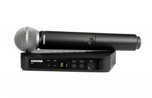 Shure BLX24/SM58-H11 Vocal System With (1) Blx4 Wir