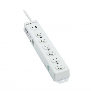 Tripp PS-602-HGUSB Ul 1363 Medical Hospital Power Strip 6 Outlets Usb 