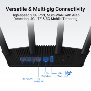 Asus RT-BE58U Router Rt-be58u Be3600 Wifi7 Aimesh 2x2 Dual-band Retail