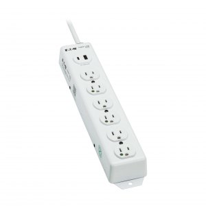 Tripp PS-606-HGUSB Ul 1363 Medical Hospital Power Strip 6 Outlets Usb 