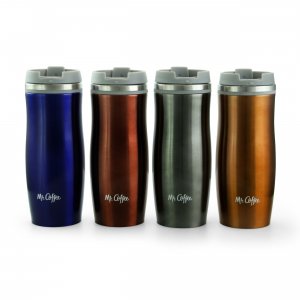 Mr 111029.01 Mr. Coffee Kendrick 4 Piece Stainless Steel 10 Ounce Ther