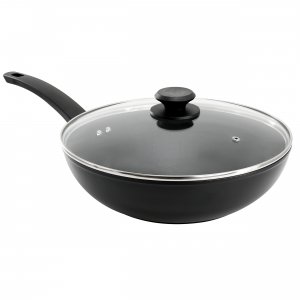 Oster 141067.02 Connelly 12 Inch Textured Nonstick Aluminum Wok With L