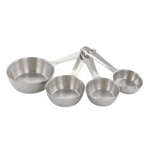 Oster 137534.04 Baldwyn 4 Piece Stainless Steel Measuring Cup Set