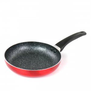 Oster 120767.01 8 Inch Red Aluminum Non Stick Frying Pan With Bakelite