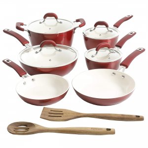 Kenmore 126358.12 Arlington 12 Piece Aluminum Ceramic Coated Nonstick 