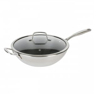 Kenmore 82927.02 Elite Luke 12 Inch Non-stick Tri-ply Stainless Steel 