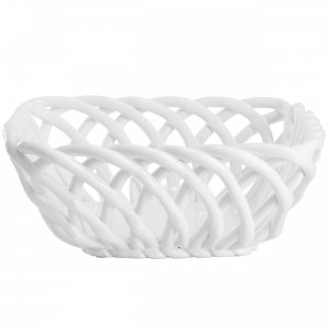 Meritage 109304.01 Modern Prestige 9 Inch Square Dolomite Basket Servi