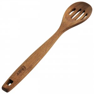 Oster 126351.01 Acacia Wood Slotted Spoon Cooking Utensil