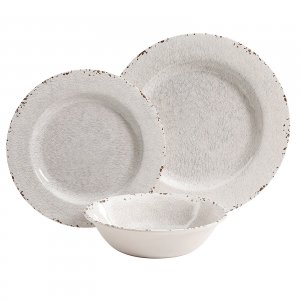 Studio 114334.12 Melamine Mauna 12 Piece Dinnerware Set