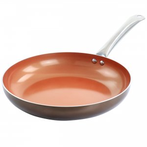 Gibson 108438.01 Copper Pan Cooking Excellence 12 Inch Aluminum Nonsti