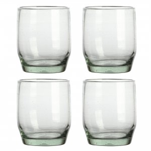 Cravings 91518.04RR 4 Piece 8.2 Ounce Clear Glass Spanish Double Old F