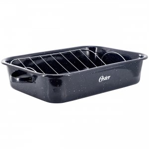 Oster 143751.02 Castillo 17 X 12 Inch Enamel On Steel Baking Pan With 