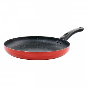 Oster 125634.01 Luneta 11.5 Inch Aluminum Nonstick Frying Pan In Red