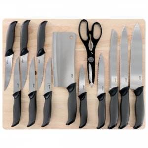 Oster 137550.14 Lindbergh 14 Piece Stainless Steel Cutlery Knife Set I