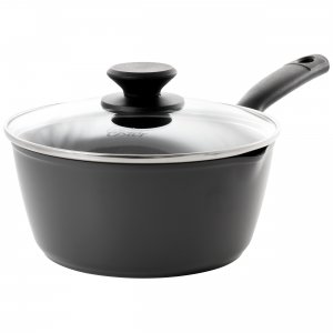 Oster 137521.02 Kingsway 2.6 Quart Aluminum Nonstick Saucepan In Black