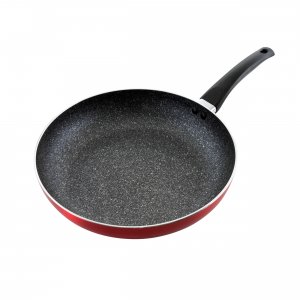 Oster 120769.01 Merrion 12 Inch Aluminum Frying Pan In Red With Bakeli