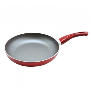 Oster 109434.01 Sato 10 Inch Aluminum Frying Pan In Metallic Red