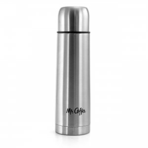 Mr 72795.02SILVER Mr. Coffee Javelin 16 Ounce Stainless Steel Travel T