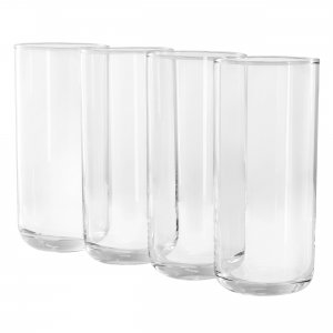 Gibson 144623.04 Home Emory 4 Piece 17 Ounce Clear Glass Tumbler Set