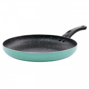 Oster 114936.01 Luneta 11.5 Inch Aluminum Nonstick Frying Pan In Teal