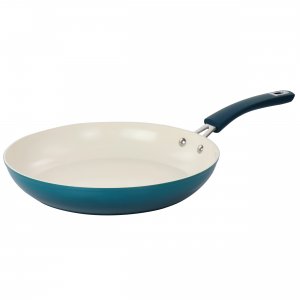 Oster 94247.01 Corbett 12 Inch Nonstick Aluminum Frying Pan In Blue