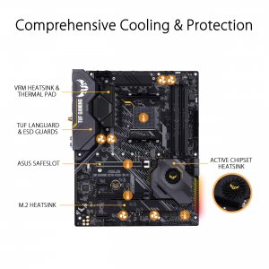 Asus TUF GAMING X570-PLUSWI-FI Tuf Gaming X570-plus - Motherboard - At