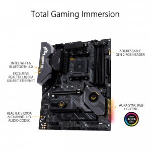 Asus TUF GAMING X570-PLUSWI-FI Tuf Gaming X570-plus - Motherboard - At