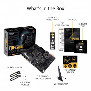 Asus TUF GAMING X570-PLUSWI-FI Tuf Gaming X570-plus - Motherboard - At