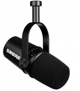 Shure MV7-K Mv7 Podcast Microphone (black)